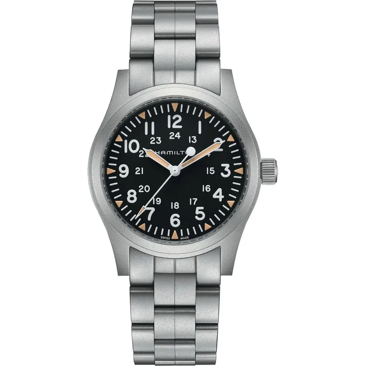 Hamilton Khaki Field H69529133 Herren Automatikuhr 80h Gangreserve