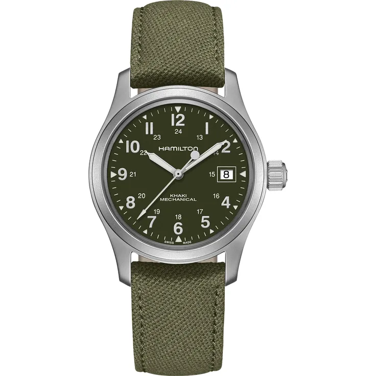 Hamilton Herren Uhr H69439363 Khaki Field Handaufzug