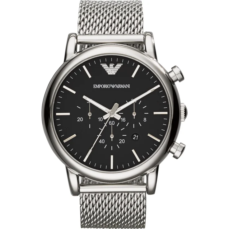 Emporio Armani Chronograph AR1808 Herrenchronograph Design Highlight – Bild 1