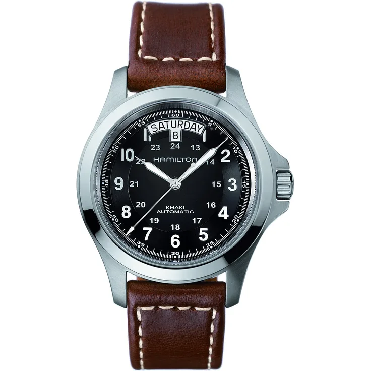 Hamilton Khaki H64455533 Sportliche Herrenuhr Sehr gut ablesbar
