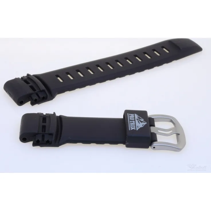 Original Casio Armband Resin PRG-250-1J PRW2500-1J PRG-250 watch strap black new