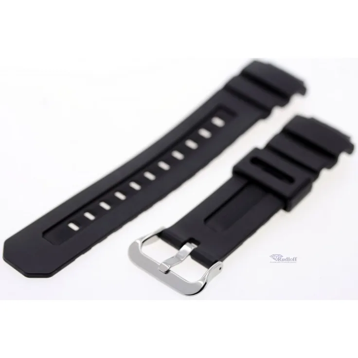 Original Casio Armband Resin für AWG-M100F-1BD Ersatzband AW-591-  G-7700-1W AWG-100