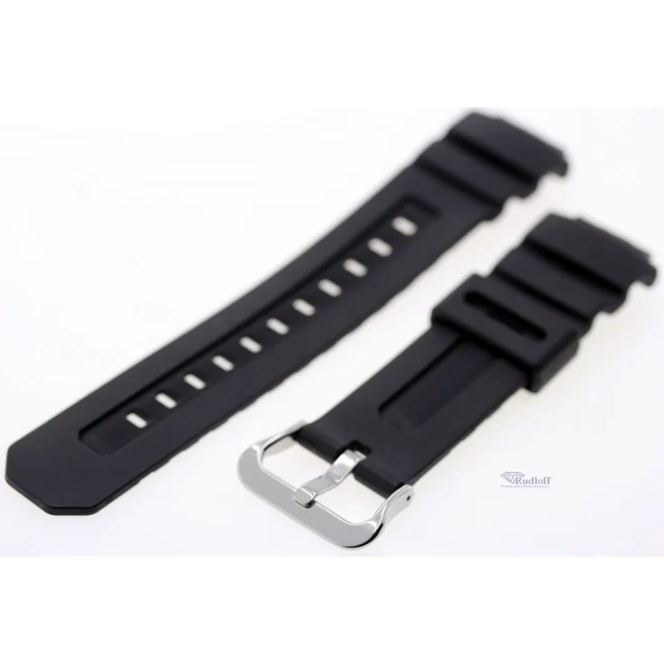 Original Casio Armband Resin für AWG-M100F-1BD Ersatzband AW-591-  G-7700-1W AWG-100