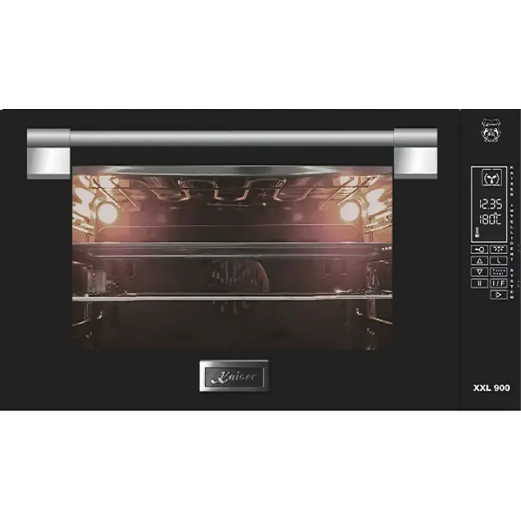 Kaiser Backofenset, Einbaubackofen EH 9309 + Glaskeramikkochfeld KCT 6715 F, Einbaugerät, A, Garraum 98 l, groß (ab 65 l), Breite 89,4 cm, schwarz