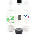 SodaStream Tri-Pack, PET Flasche 3 x 1 Liter, PEPSI Design