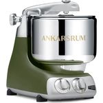 Ankarsrum Assistent Küchenmaschine, 1500 Watt, 7 L, Timer, stufenlose Geschwindigkeitsregulierung, olivengrün