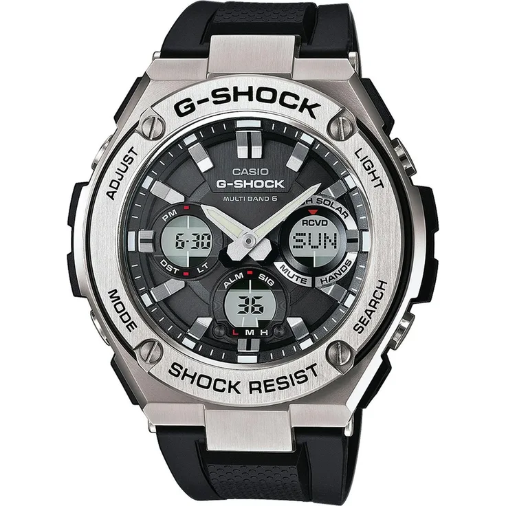 Casio G-Shock G-STEEL Solar Funkuhr GST-W110-1AER