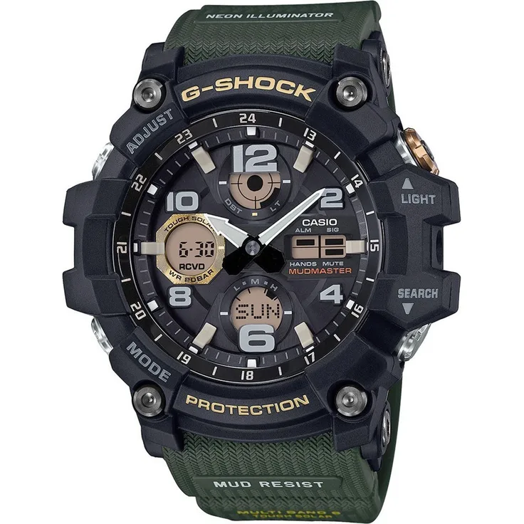 Casio G-Shock Mudmaster Funk Solaruhr GWG-100-1A3ER