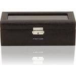 Friedrich Uhrenbox mit Sichtfenster Bond 4 braun