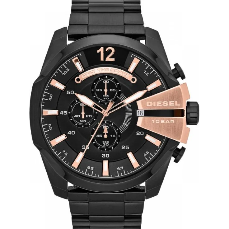 Diesel DZ4309 Mega Chief Edelstahl Herren – Bild 1