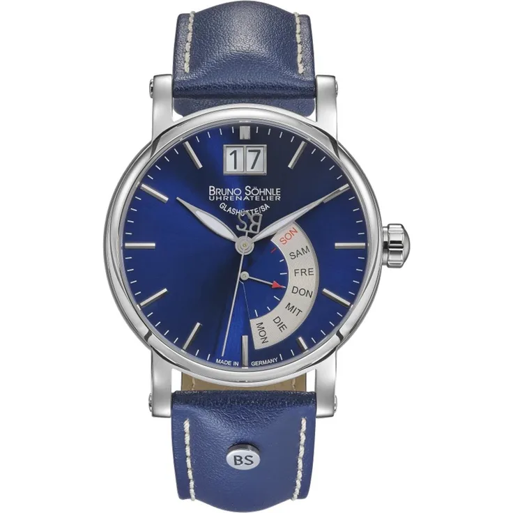 Bruno Söhnle Glashütte Herren Uhr 17-13073-341 Pesaro 1