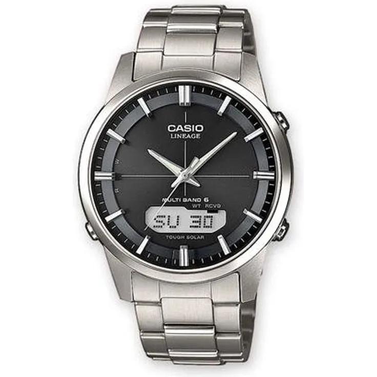 Casio Herren Funk- Solaruhr LCW-M170TD-1AER Titan
