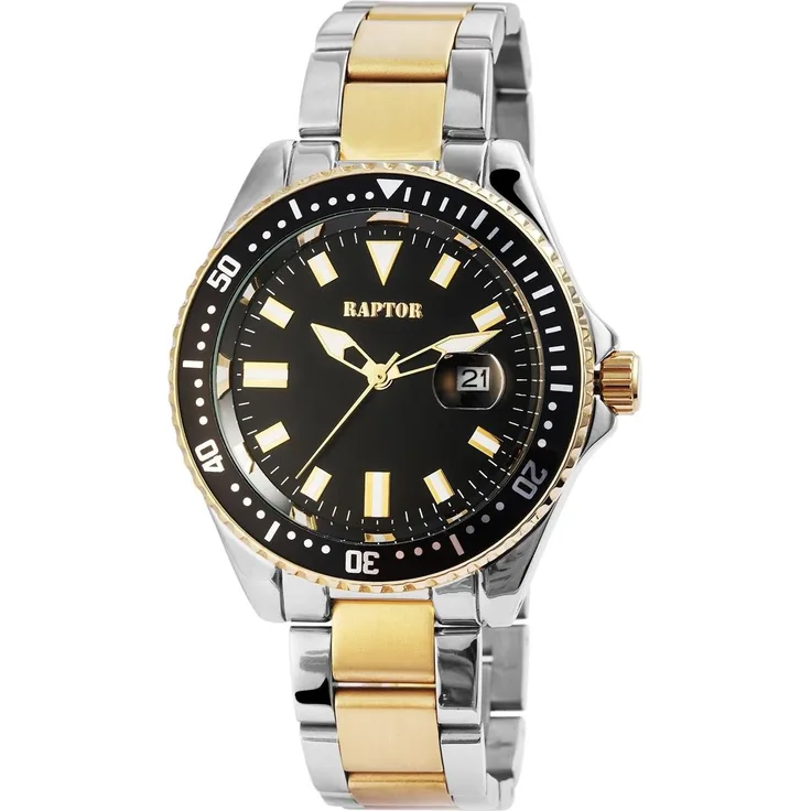 Raptor Herrenarmbanduhr RA20233-004 Edelstahl bicolor