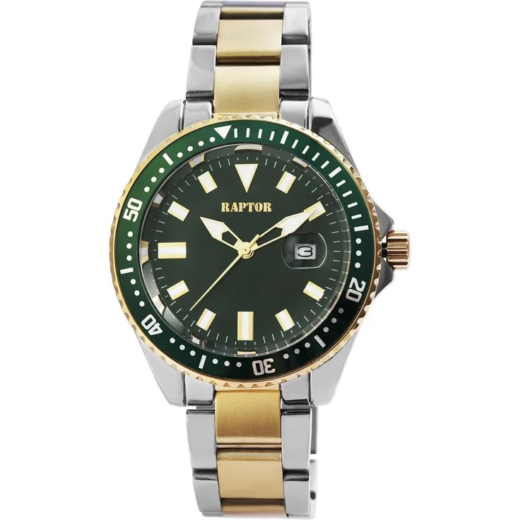 Raptor Herrenarmbanduhr RA20233-009 Edelstahl bicolor