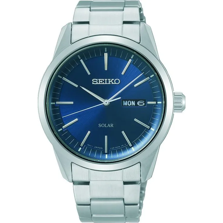 Seiko Solar SNE525P1 Herrenarmbanduhr Solarbetrieb