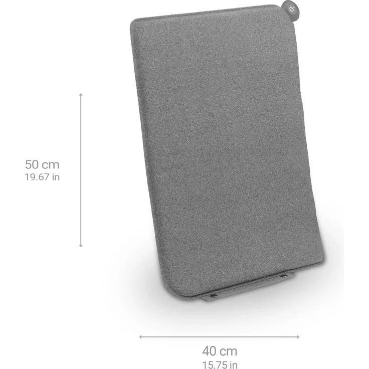 medisana OL 750 Heizkissen mit Wärmefunktion, Wärmekissen für den Einsatz im Freien bei kühlem Wetter, 3 Temperaturstufen mit weicher Filz-Oberfläche – Bild 3