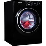 Bauknecht WM BB 8A, Frontlader-Waschmaschine, A, Fassungsvermögen 8kg, Standgerät, Breite 60 cm, schwarz