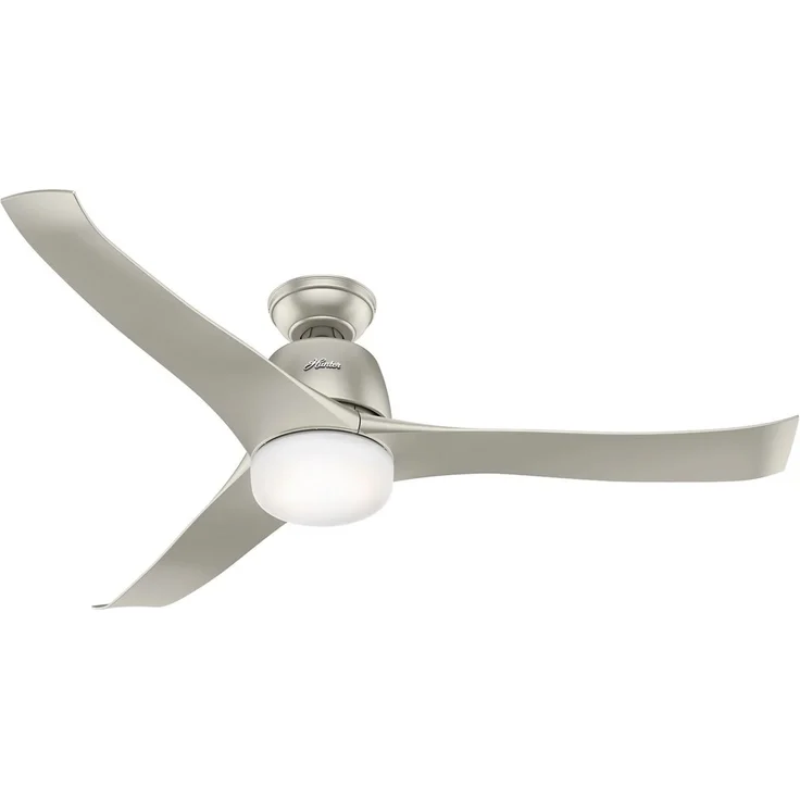 Deckenventilator Harmony Nickel Mit Licht & Fernbedienung – Bild 1