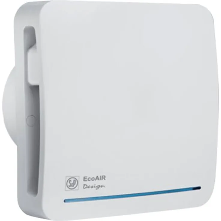 Ventilator Ecoair Design Med Hygrostat