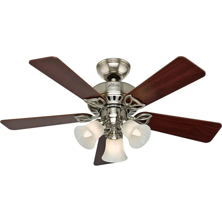 Deckenventilator Beacon Hill 107 cm Nickel Mit Licht