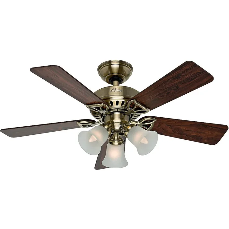 Deckenventilator Beacon Hill 107 cm Messing Mit Licht