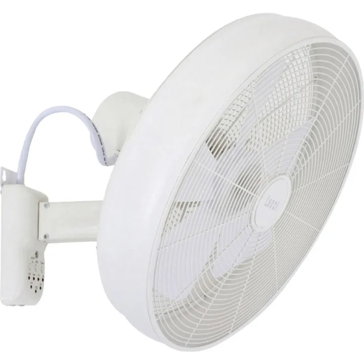 Lucci Air Breeze Vægventilator X H 460 mm X 460 mm Chassisfarve Hvid