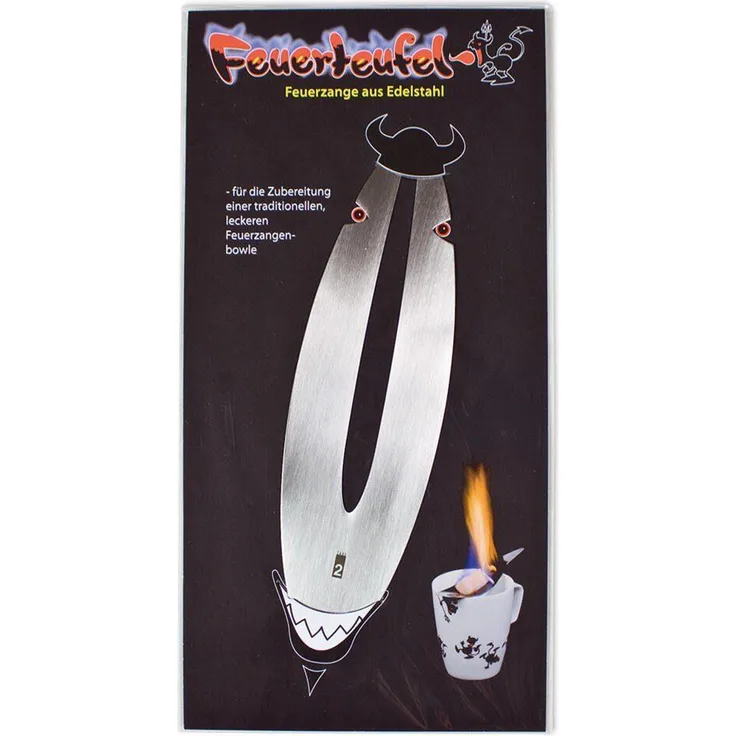 Take2 Feuerteufel, Feuerzange Aus Edelstahl, Für Feuerzangenbowle