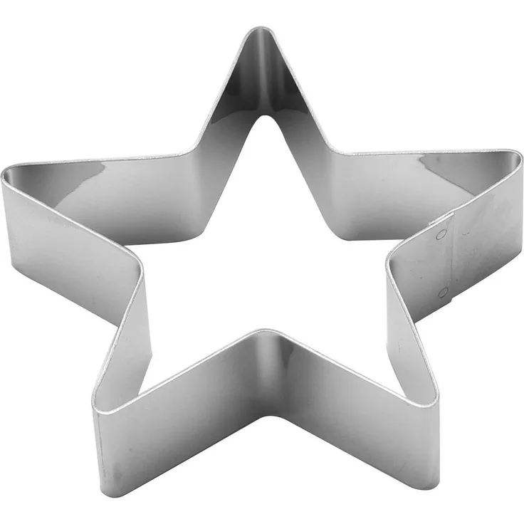 Echtwerk Serviettenringe Stern Edelstahl 4Tlg Silber