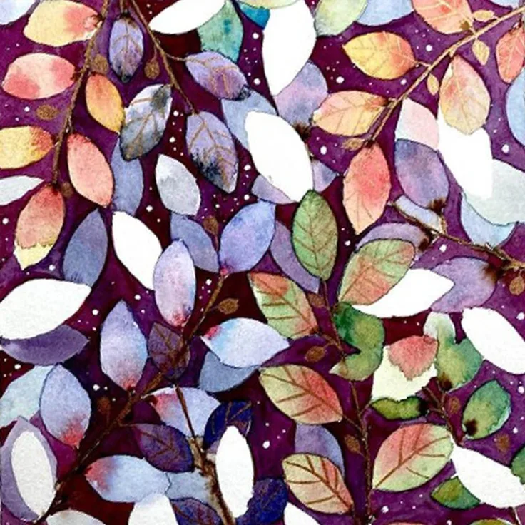 Paperproducts Design Servietten 33x33 cm Purple Rain