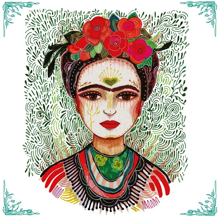 Paperproducts Design Servietten 33x33 cm Frida: Memory the Heart