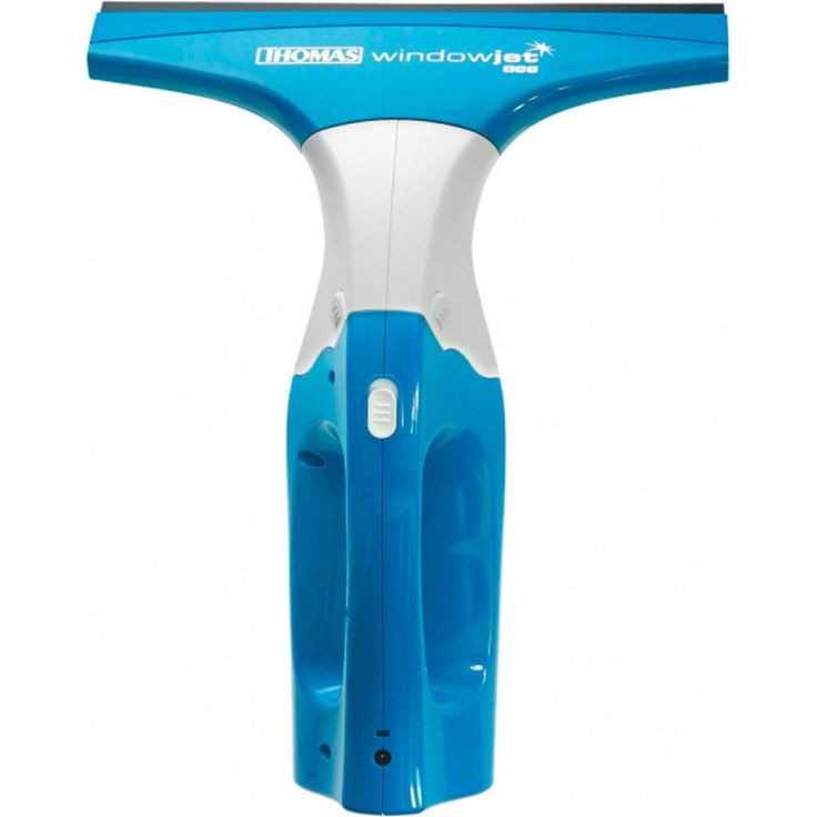 Thomas Windowjet 2in1 Fenstersauger, 45 min Akkubetrieb, inkl. breiter und schmaler Absaugdüse, blau-weiß