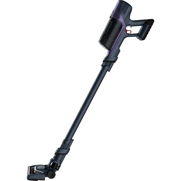 Rowenta RH6838 X-Pert 6.60 Essential Handstaubsauger, 45 min Akkubetrieb, Akkuwechsel-Option, grau-lila – Bild 2