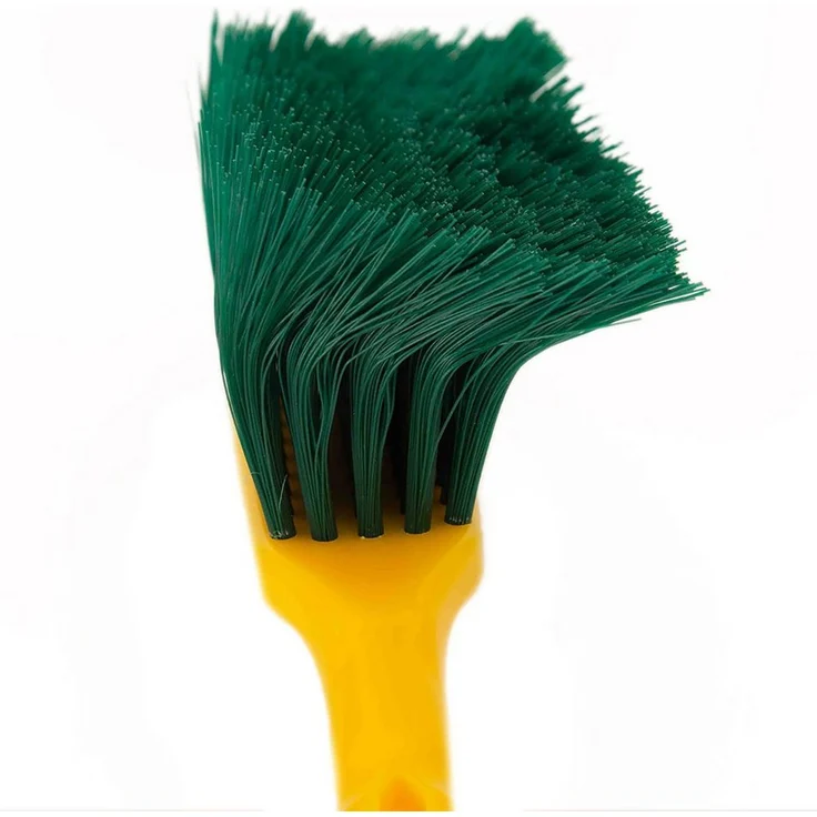 Novaliv Kehrgarnitur, kehren draußen, (Spar-Set, 2-tlg., Straßenbesen, Kehrblech, Handfeger), robuste Elastonborsten – Bild 4