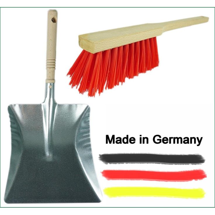 Novaliv Kehrgarnitur 19774-Var, kehren außen, (Spar-Set, 1-tlg., Handbesen u. Kehrblech), für groben und nassen Schmutz