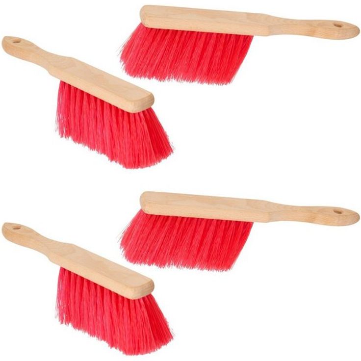 Novaliv Kehrgarnitur 19489undVar, kehren außen, (Spar-Set, 4-tlg., 4x Handbesen), für groben und nassen Schmutz - Preisvergleich – Bild 5