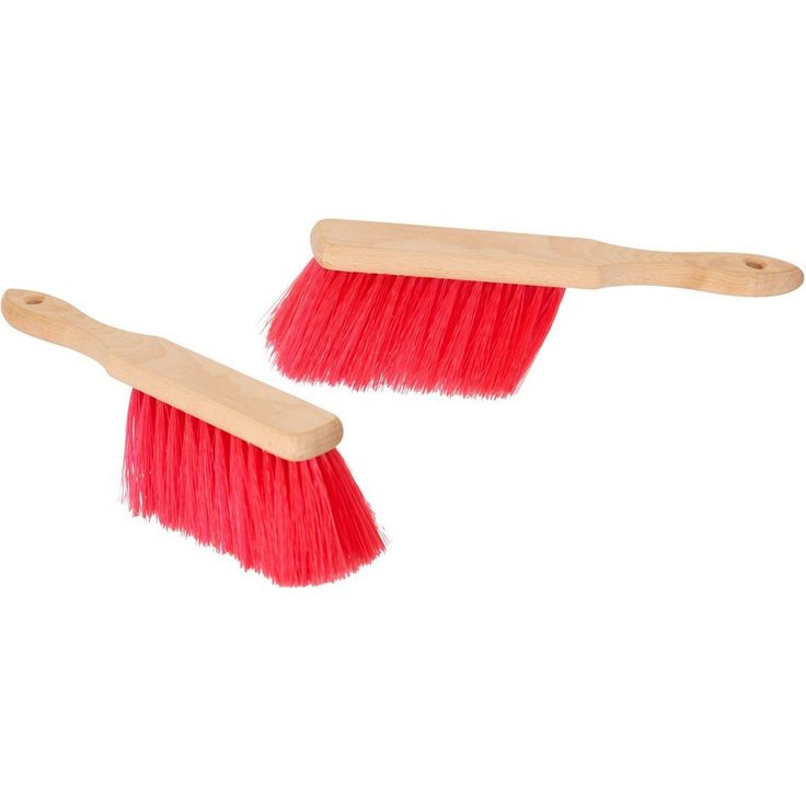 Novaliv Kehrgarnitur 19489undVar, kehren außen, (Spar-Set, 2-tlg., 2x Handbesen), für groben und nassen Schmutz