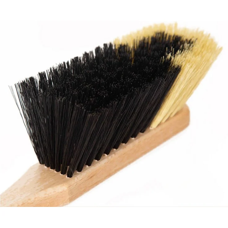 Novaliv Kehrgarnitur 19491undVar, fegen, kehren, indoor, (Spar-Set, 3-tlg., Handfeger, Besenkopf, Teleskopstiel), feine weiche Kunsthaarborsten – Bild 4