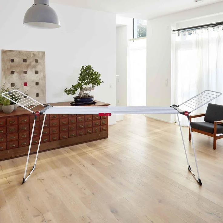 Vileda Infinity Flex, Wäscheständer, weiß – Bild 3