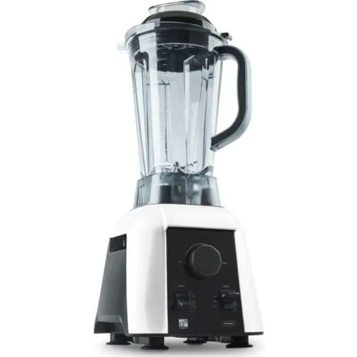 G21 Perfection Standmixer, 1700 Watt, 2,5 Liter, Drehregler, Deckel, schwarz, weiß