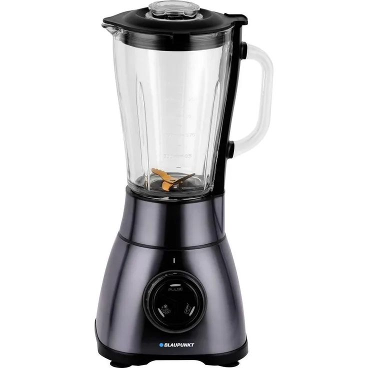 Blaupunkt TBG801 Standmixer, 1500 Watt, 1,75 Liter Glaskrug, 2 Programme, Puls-Funktion, schwarz
