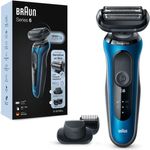 Braun Series 6 61-B1500s Elektrorasierer, blau
