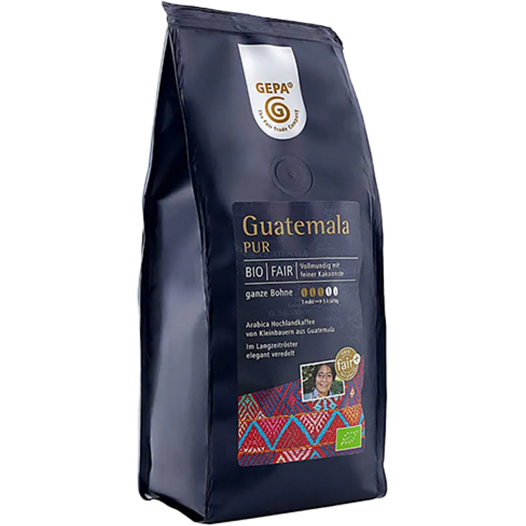 GEPA Bio Café Guatemala Pur, 250g ganze Bohnen