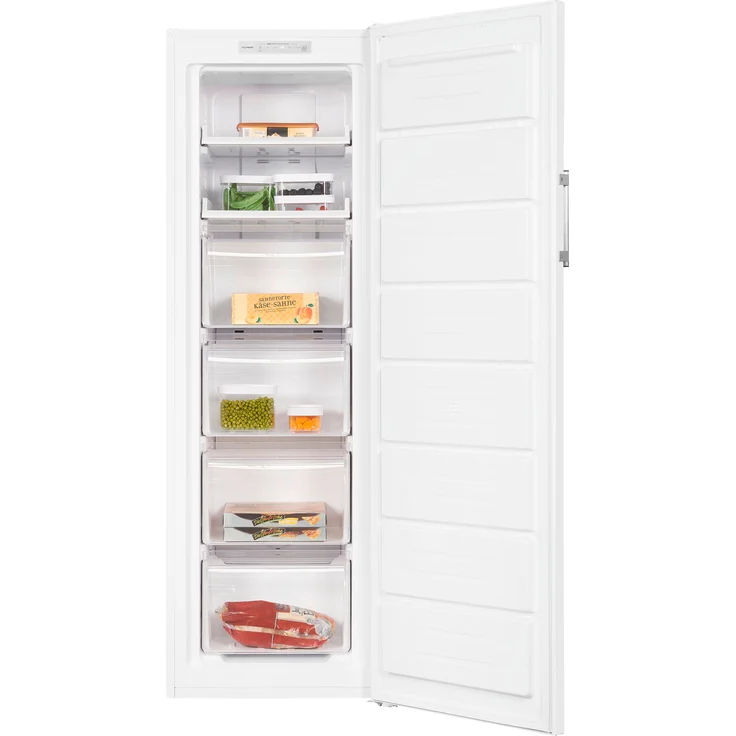 Exquisit GS271-NF-H-040D Gefrierschrank, freistehend, weiß, Energieklasse D – Bild 3