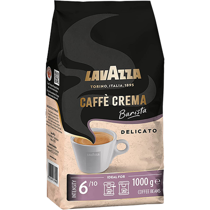 Lavazza Caffè Crema Barista Delicato, 1000g ganze Bohne