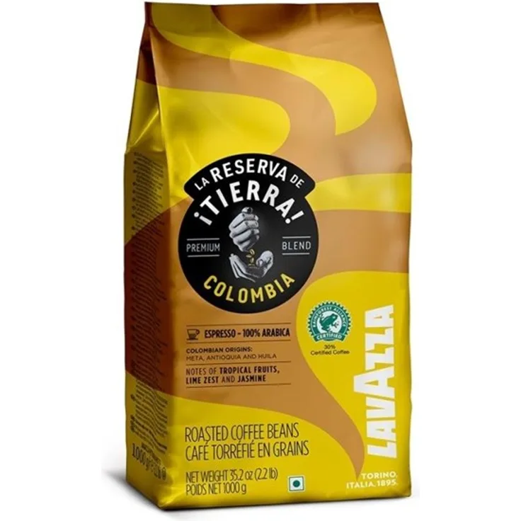 Lavazza Tierra Columbia 1000g - 100% Arabica