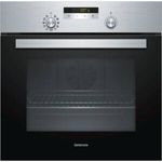 Constructa CF 6 M 77050 Einbaubackofen, Pyrolyse, 10 Automatik Programme, Schnellaufheizung, 3D-Heißluft, 5 Einschubebenen, Einbaugerät, A, Garraum 63 l, Breite 59,4 cm, edelstahl, schwarz