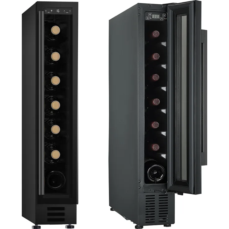 PKM UWTS20-7G Weinkühlschrank, Einbau, 7 Flaschen, Weintemperierschrank, Energieklasse G