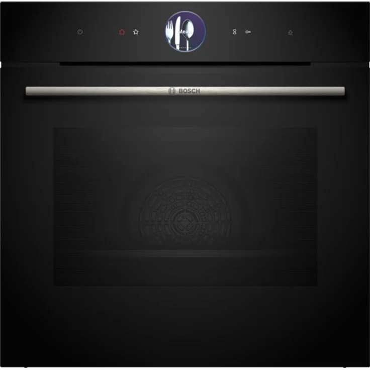Bosch HSG7261B1 Backofen mit Dampffunktion, Einbaubackofen, Einbaugerät, A+, Garraum71 l, Breite 59,4 cm, schwarz – Bild 1