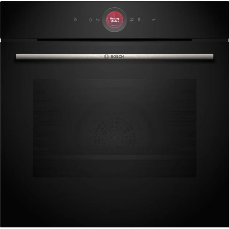 Bosch HBG7221B1 Einbaubackofen, Serie 8, Heißluft, Air Fry, Einbaugerät, A+, Garraum71 l, Breite 59,4 cm, (60 x 60 cm), Hydrolytisch, schwarz – Bild 1