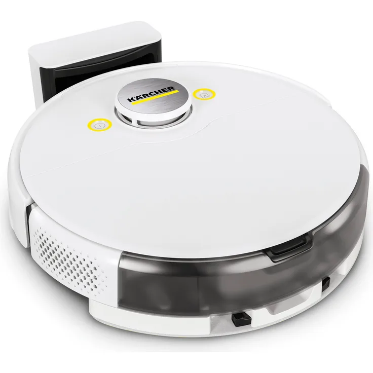 Kärcher RCV 5 Saugroboter mit Wischfunktion, 120 min Akkubetrieb, 5000 Pa Saugleistung, 1.269-640.0, weiß